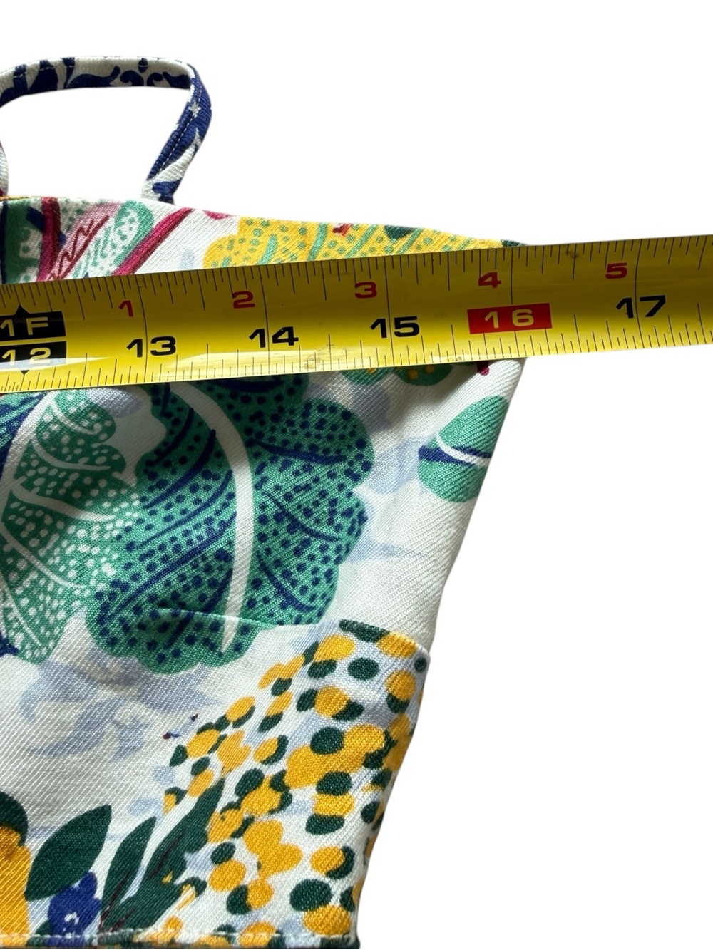 Maeve Anthropologie Botanical Lemon Print Cutout Wide Leg Jumpsuit 6 Maximalist - Picture 10 of 16